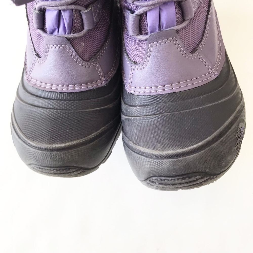 The North Face purple alpenglow winter boots VGUC size 13 - Picture 6 of 9